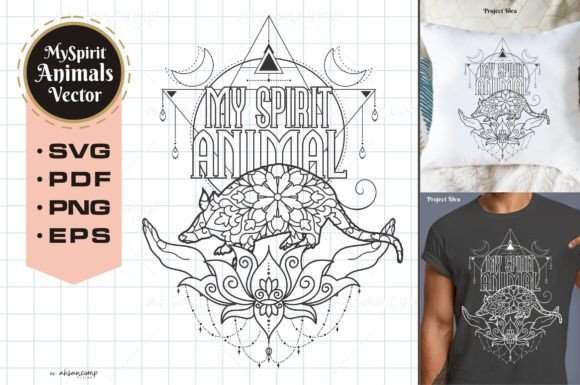 Armadillo My Spirit Animal: A Creative Typeface with Character