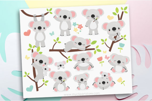Bringing Character to Life with Koalas Animal Clipart