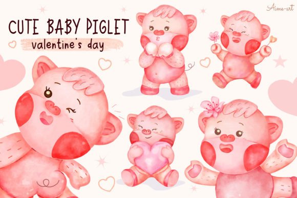 Cute Baby Animal Valentine Watercolor: A Designer's Guide to Whimsical Charm