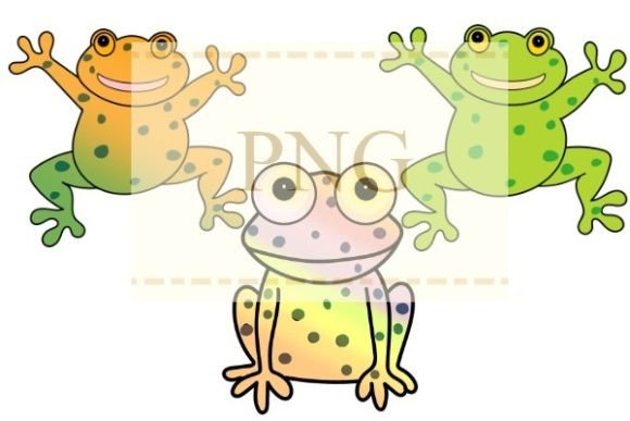 Frog Png Funny Toad Clip Art: A Playful Asset for Designers